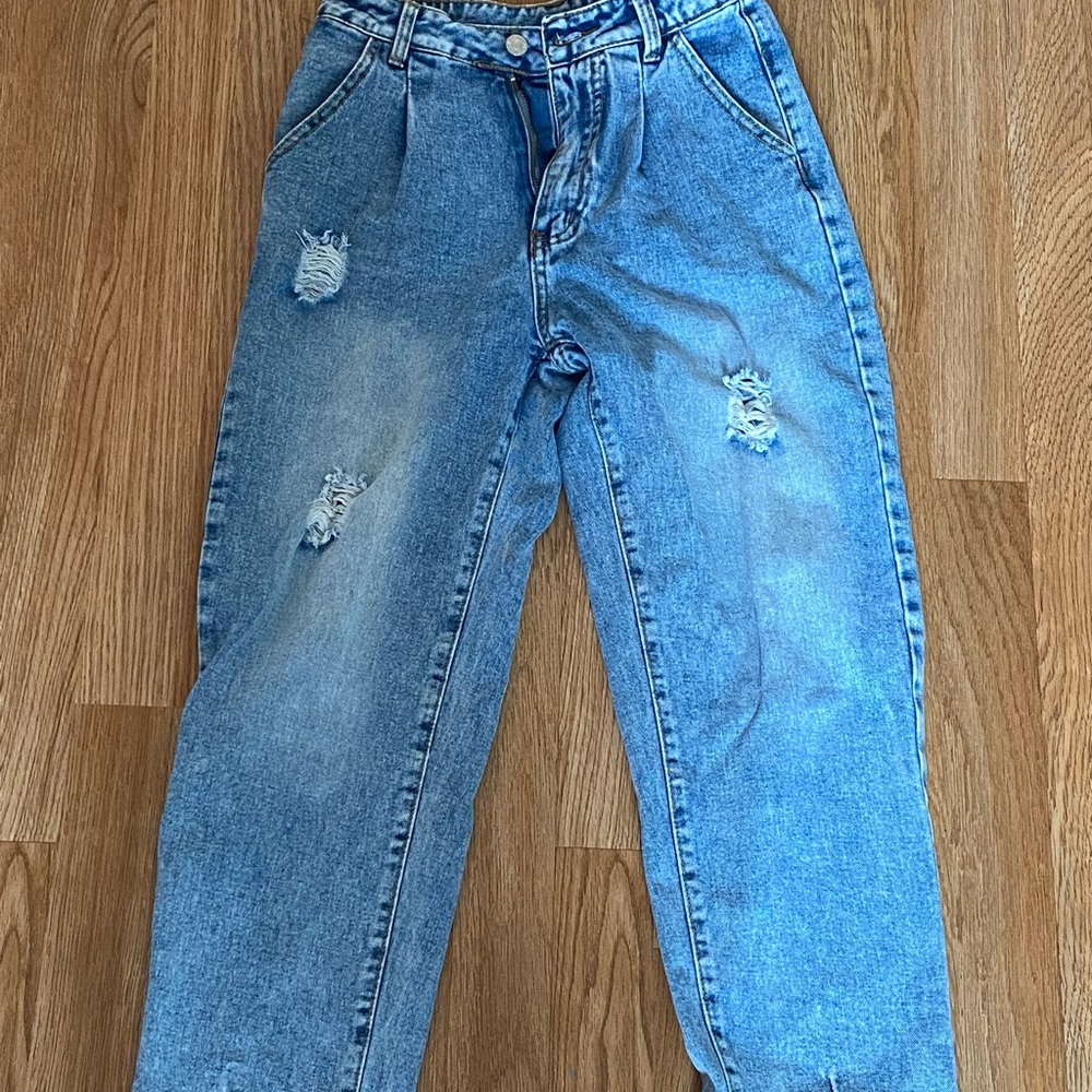 High Waist Wide Leg Jeans